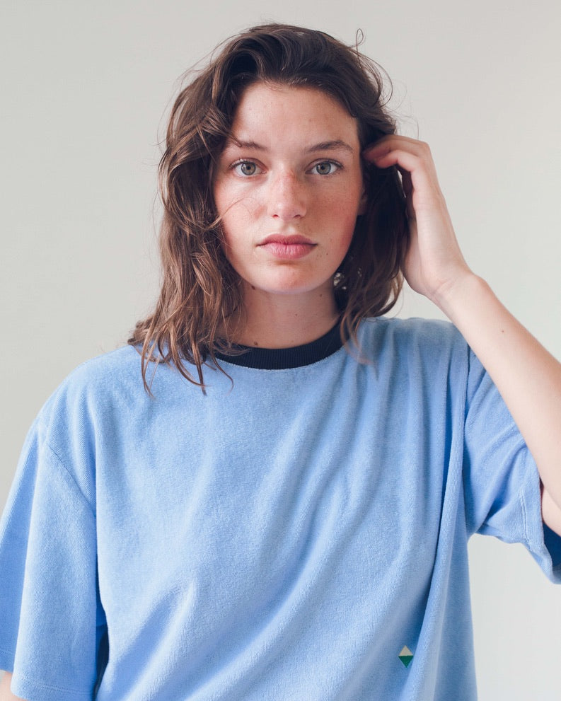 Belle Terry Towelling T-shirt Vintage