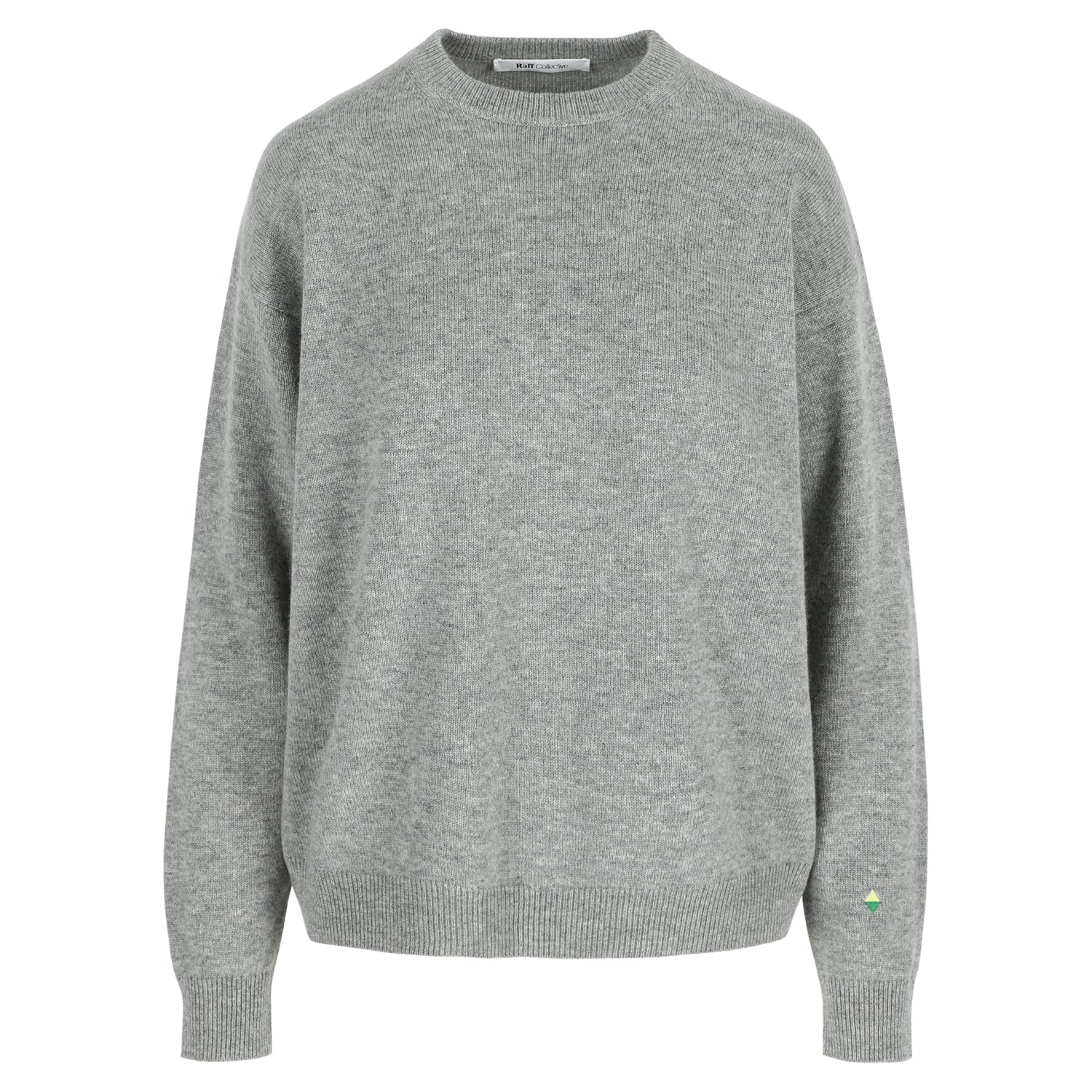 Isa Cashmere Wool Crewneck Grey