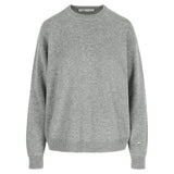 Isa Cashmere Wool Crewneck Grey