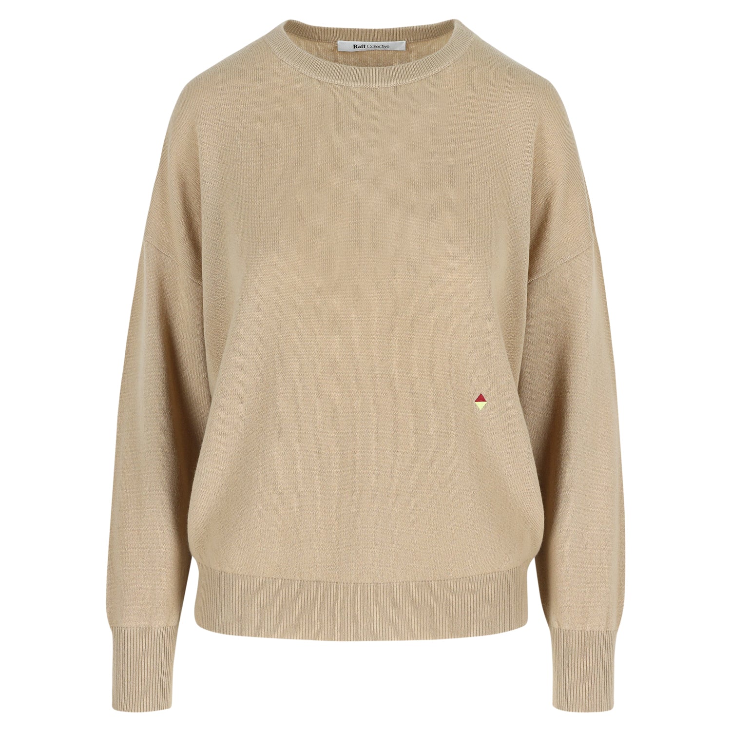 Rose Cashmere Crewneck Camel