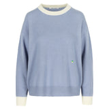 Annie Cashmere Crewneck Chalk