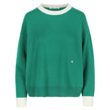 Annie Cashmere Crewneck Emerald