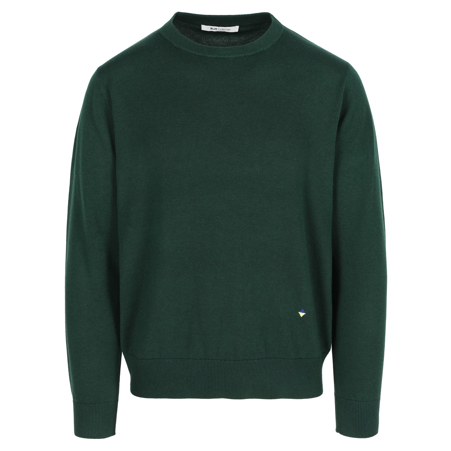 David Cotton Cashmere Crewneck Forest