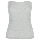 Eva Cashmere Top Grey