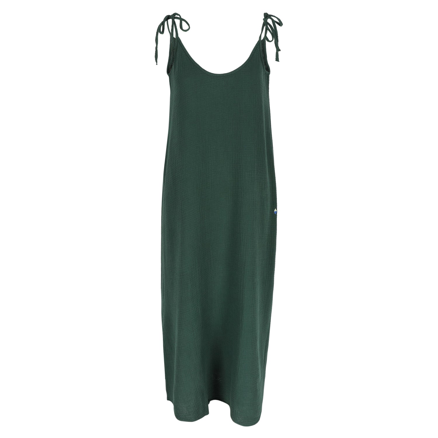 Jojo Cotton Gauze Dress Forest