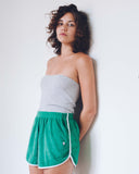 Jodoca Terry Towelling Short Green