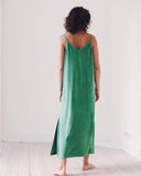 Joss Terry Towelling Dress Green