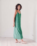 Joss Terry Towelling Dress Green