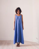 Jojo Cotton Gauze Dress Blue