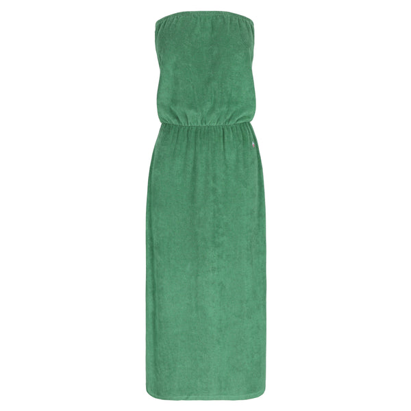 Lulu Terry Towelling Dress Green – Raff Collective