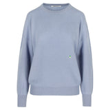 Rose Cashmere Crewneck Chalk