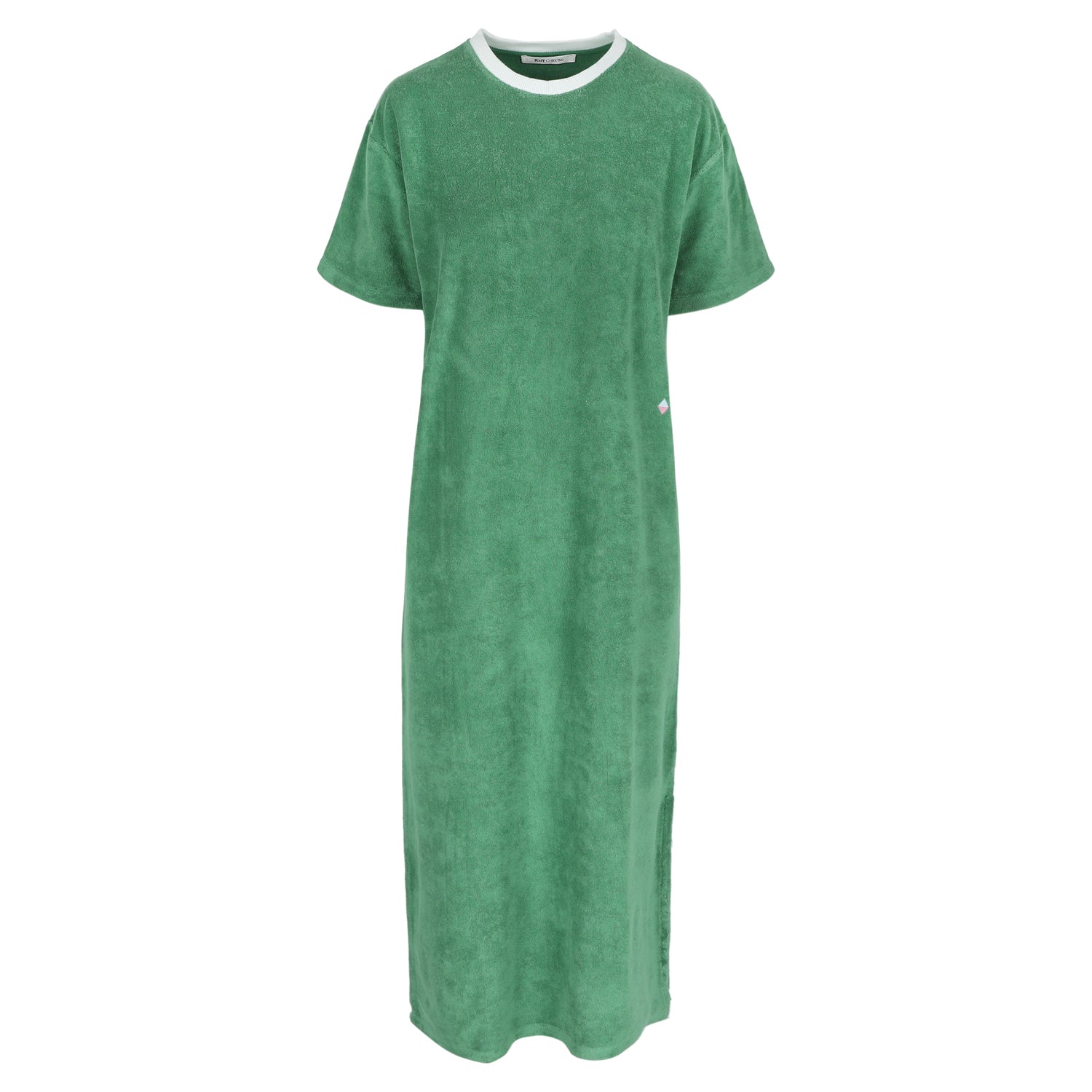 Valerie Terry Towelling Dress Green