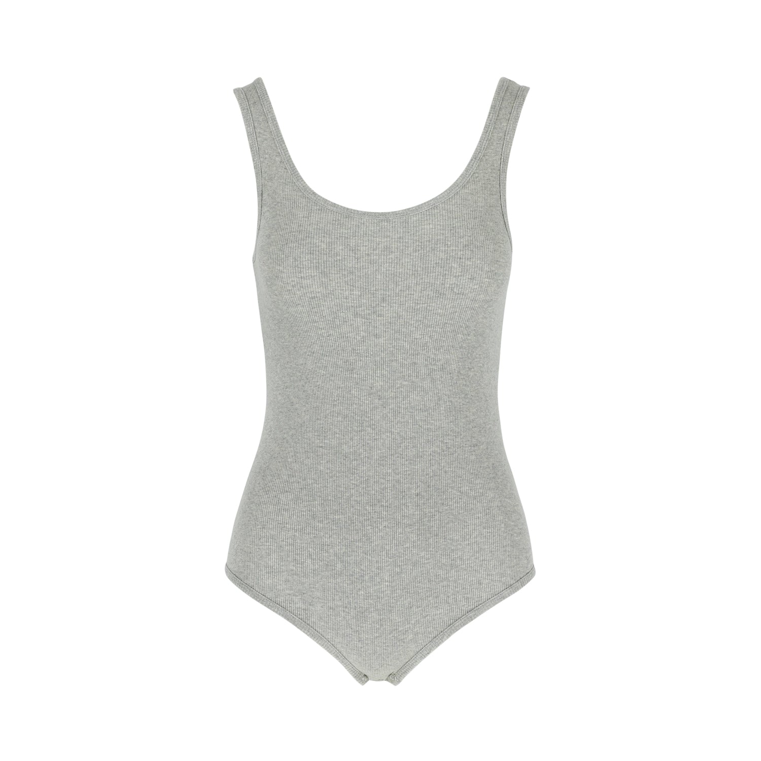 Body Rib Jersey Body Grey