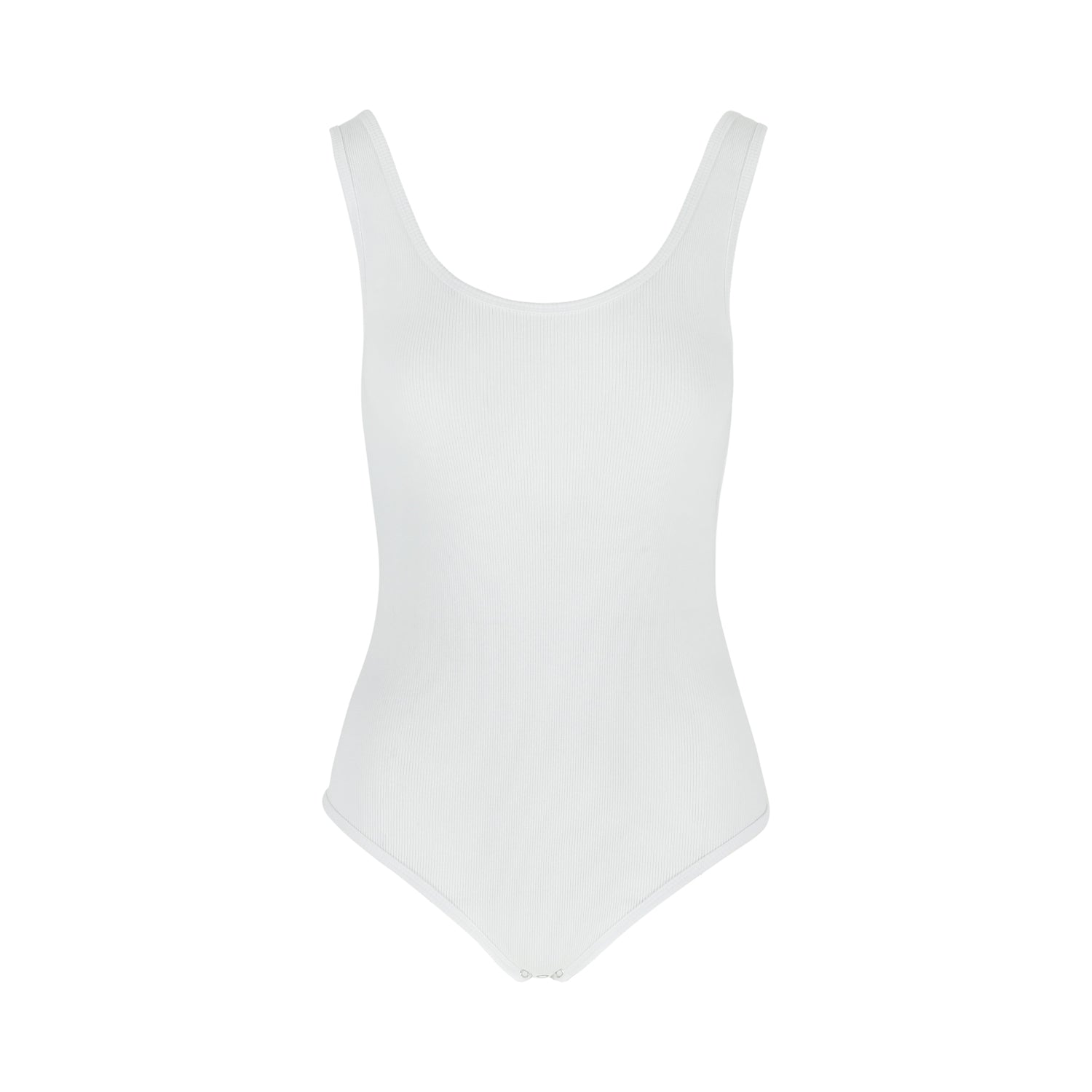 Body Rib Jersey Body White