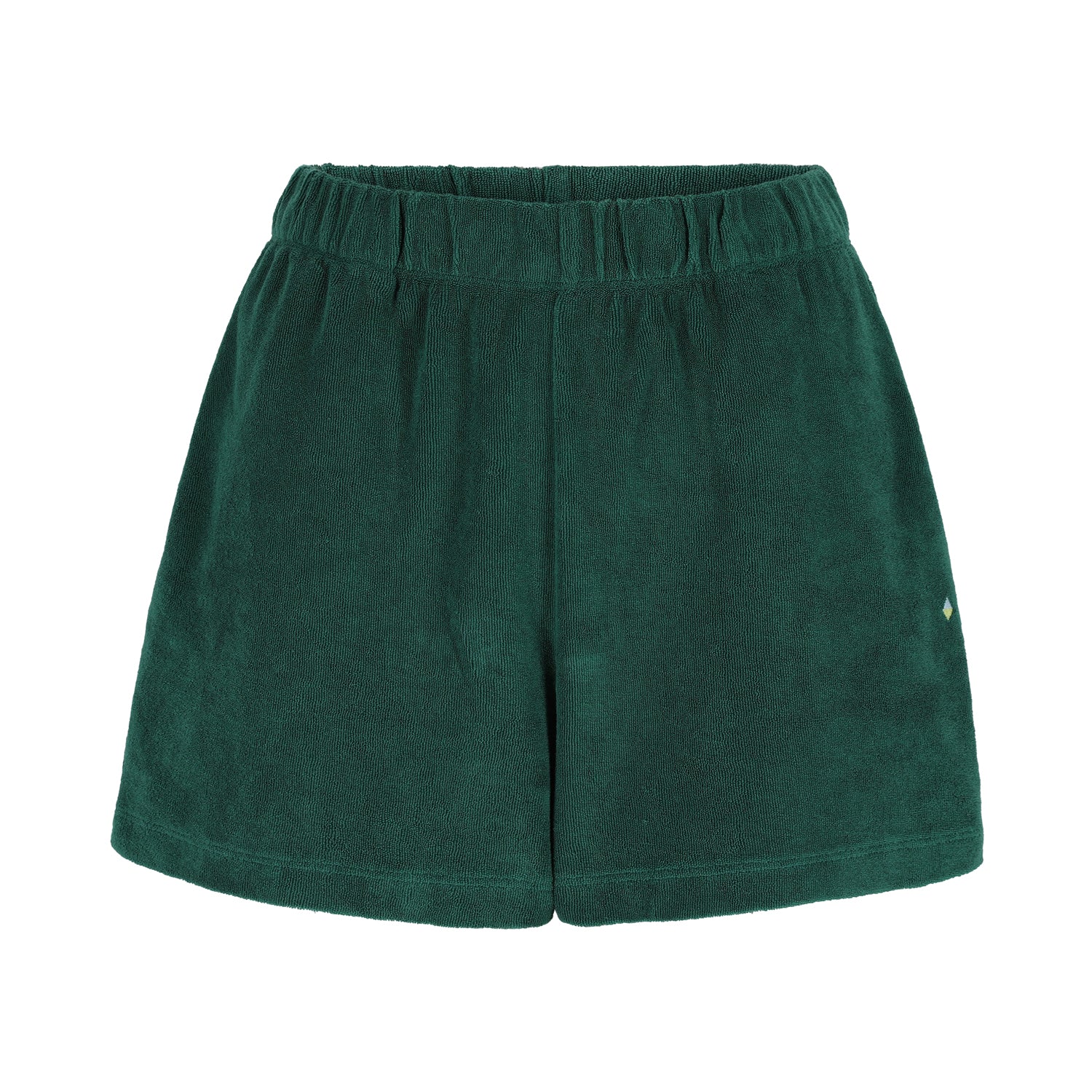 Caro Terry Towelling Short Forest