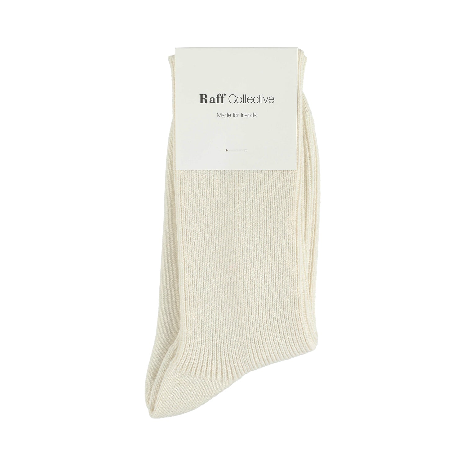 Eduard Cotton Cashmere Socks White