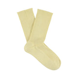 Eduard Cotton Cashmere Socks Soft Yellow