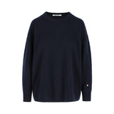 Elise Cashmere Crewneck Navy