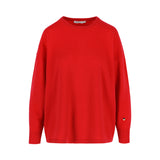 Elise Cashmere Crewneck Red