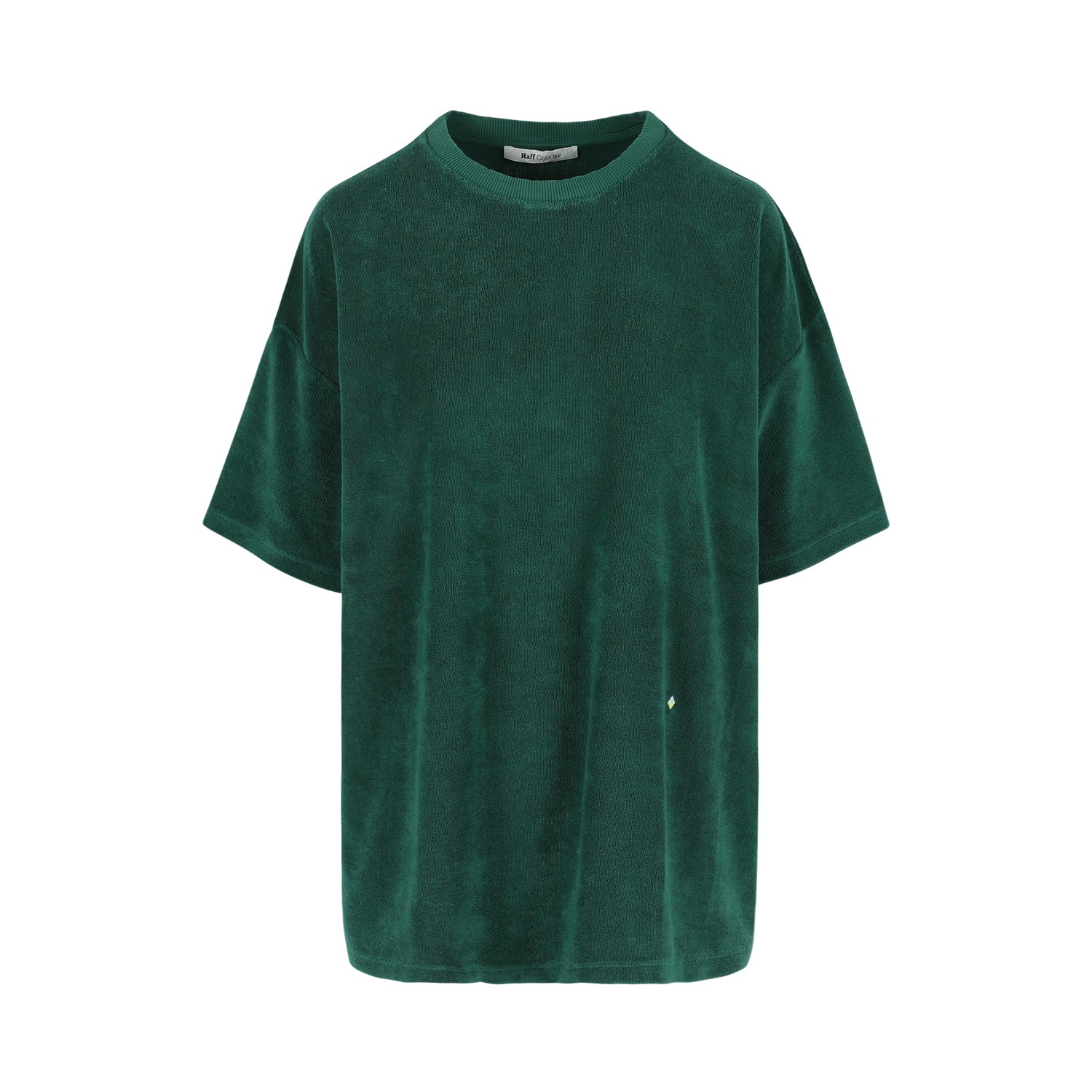 Jean Terry Towelling Oversized T-shirt Forest