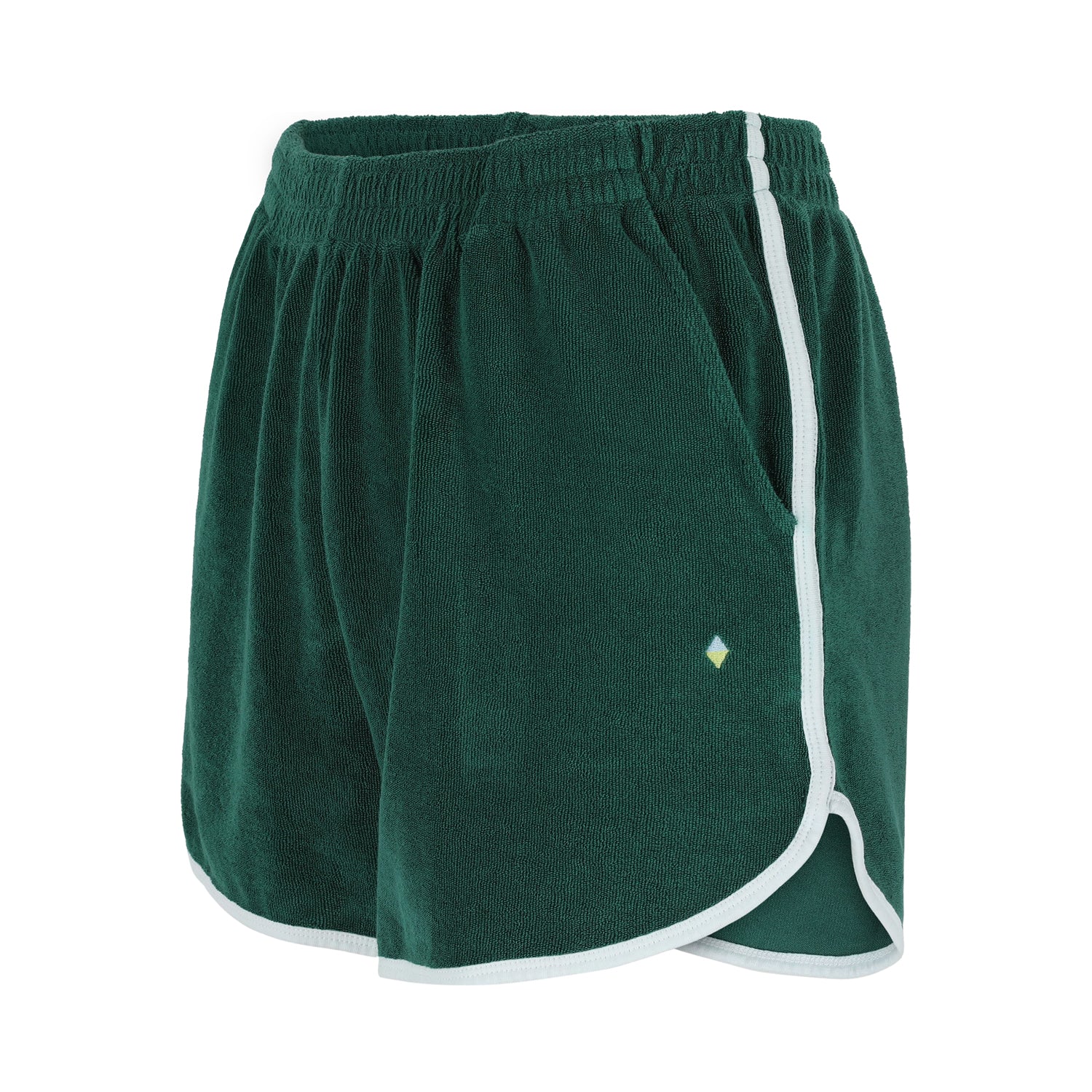 Jodoca Terry Towelling Short Forest