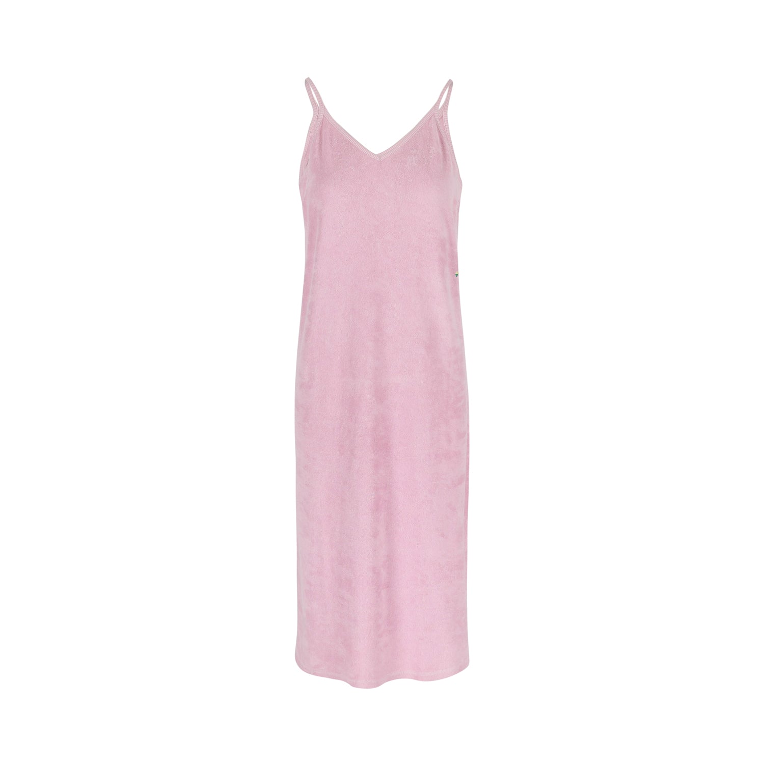 Josie Terry Towelling Dress Rose
