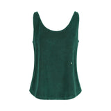 Lie Terry Towelling Top Forest