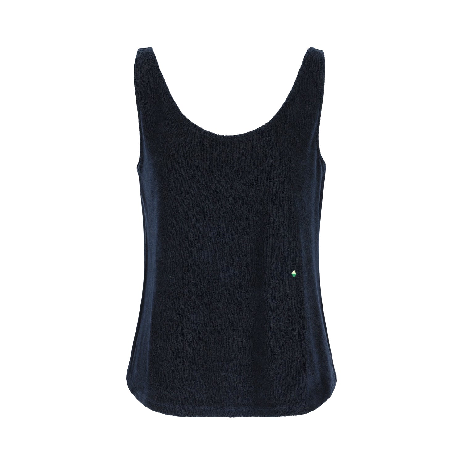 Lie Terry Towelling Top Midnight