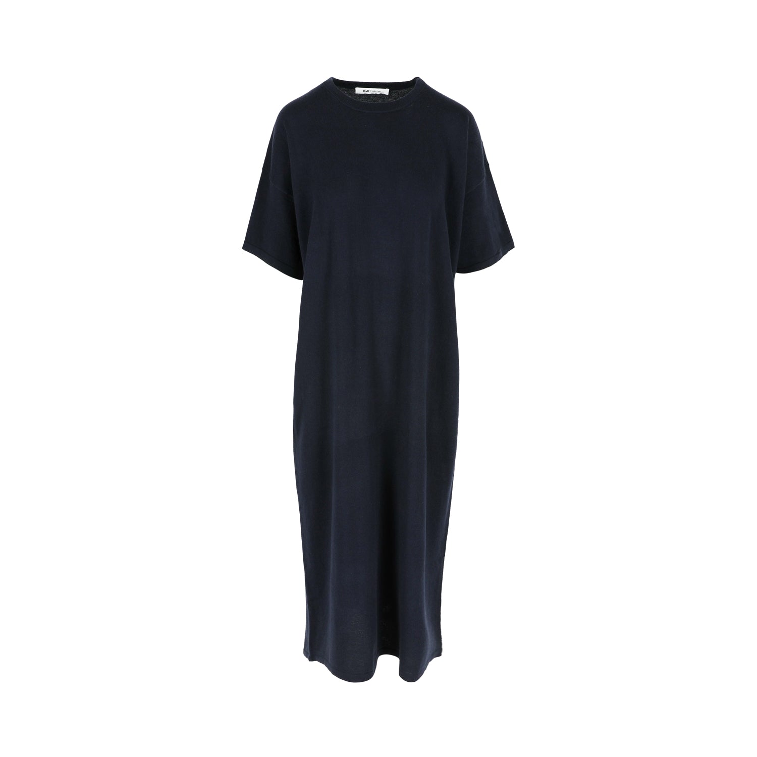 Romi Cotton Cashmere Dress Navy