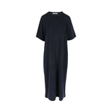 Romi Cotton Cashmere Dress Navy