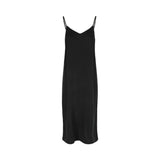 Slip Viscose Dress Black