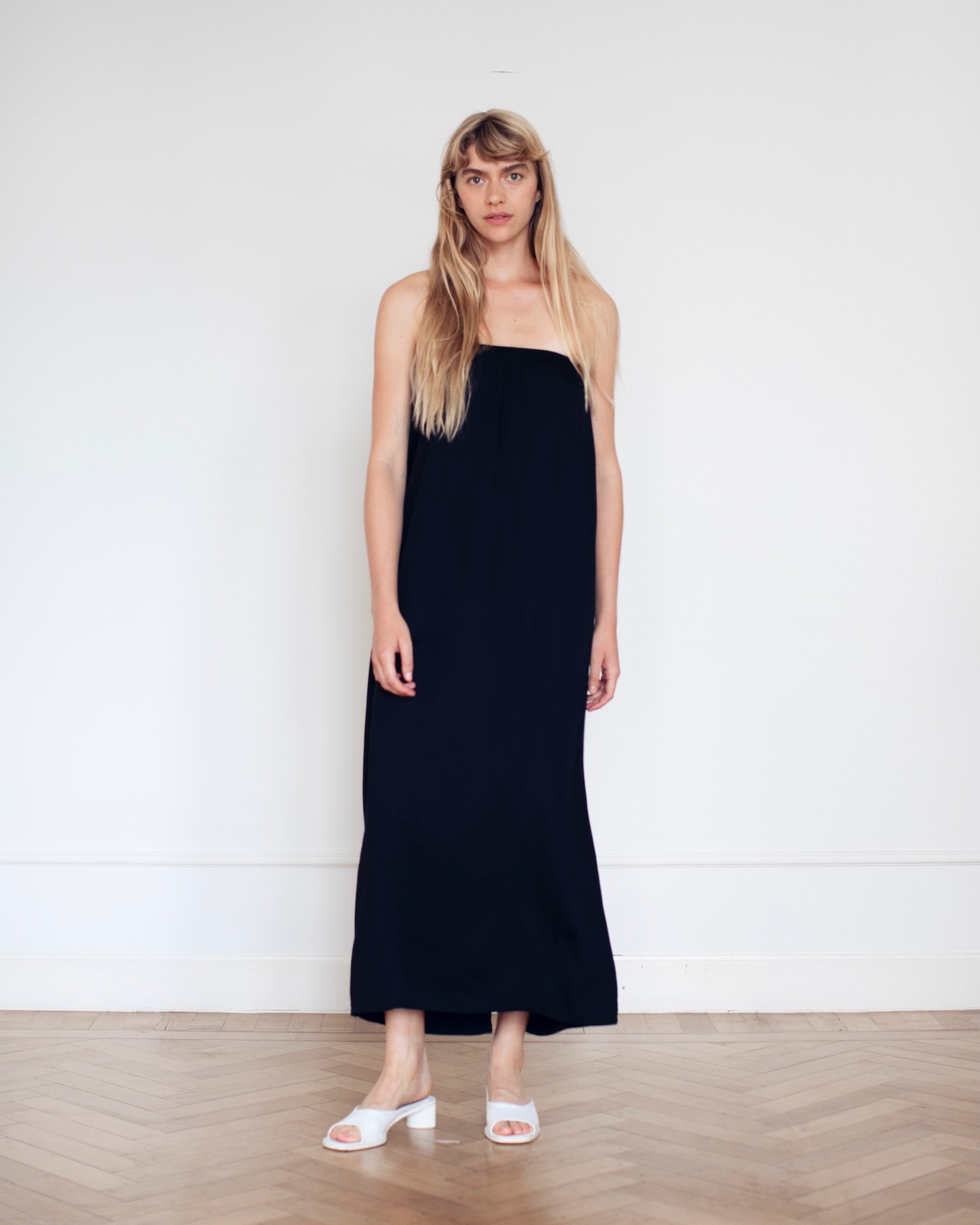 Ariane Viscose Dress Black