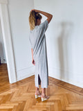 Romi Cotton Cashmere Dress Grey