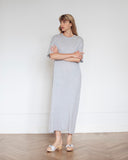 Romi Cotton Cashmere Dress Grey
