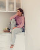 Rose Cashmere Sweater Violette