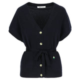 Lolo Cashmere Cardigan Navy