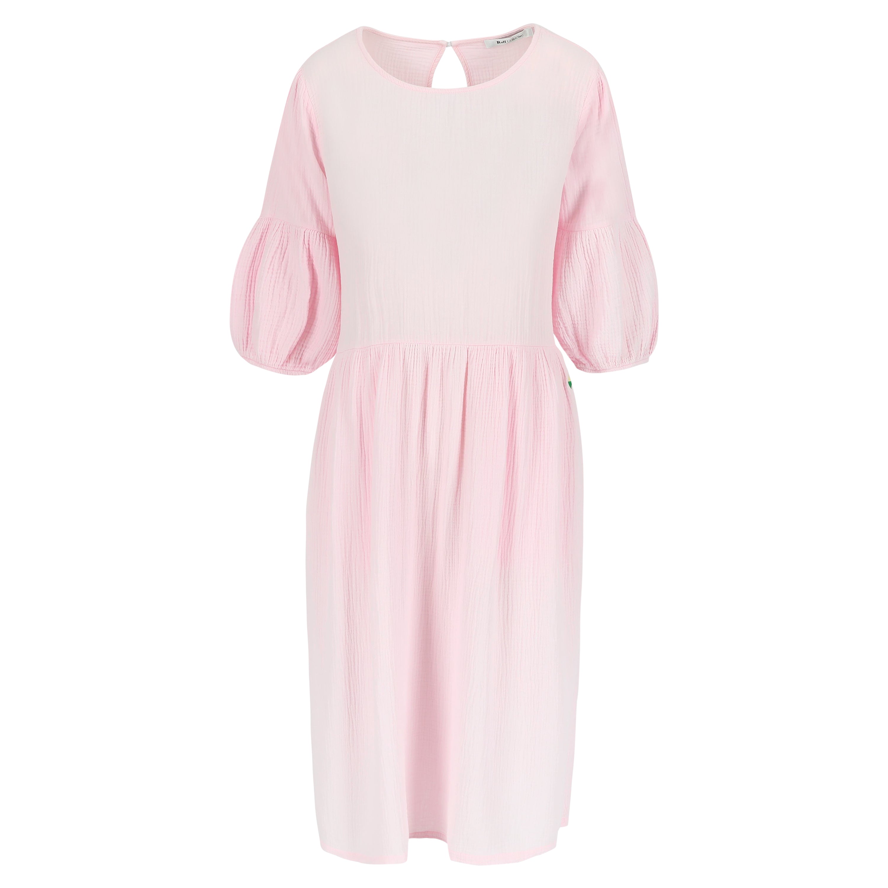 Vero Cotton Gause Dress Powder