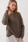 Meddel Wool Cashmere Crewneck Teddy