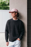 Boyfriend Wool Cashmere Crewneck Charcoal