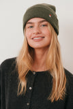 Beanie Wool Cashmere Kaki