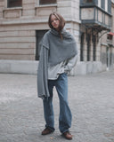 Billie Cashmere Scarf Grey