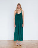 Josie Terry Towelling Dress Forest