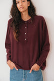 Polo Cashmere Bordeaux