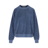 George Sweater Terry Towelling Stone