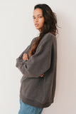 Nini Sweat Sweater Charcoal