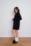 Raffi Wool Cashmere Dress Black