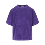 Isabelle T-Shirt Terry Towelling Purple