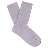 Dominique Wool Cashmere Socks Soft Lila