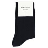 Dominique Wool Cashmere Socks Navy