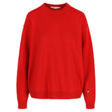 Isa Cashmere Wool Crewneck Rouge